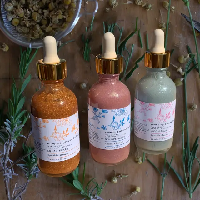 Solar Flare Stomping Ground Herbals Ethical Shimmering Body Oil