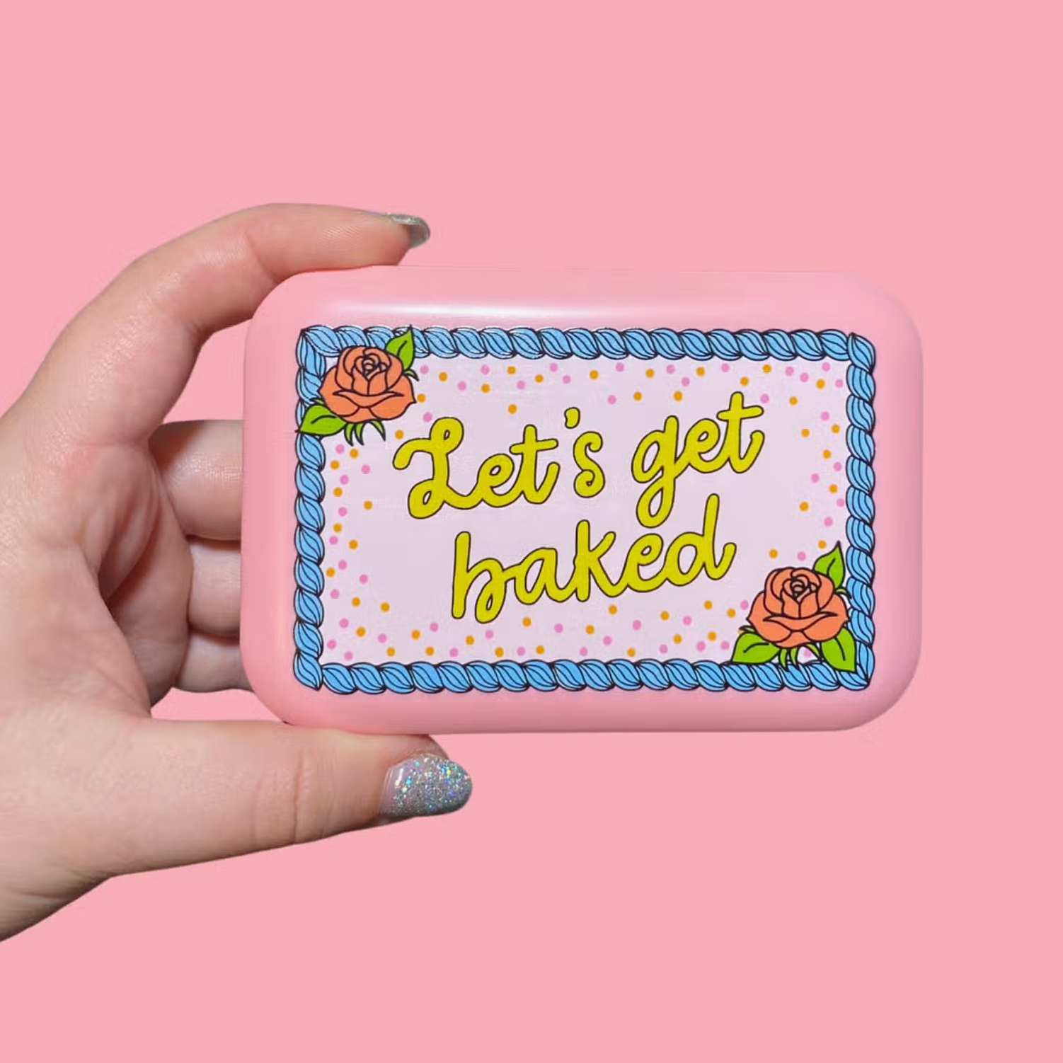 Let's Get Baked Stash Box Clara Jane Hemp Dispensary Nashville