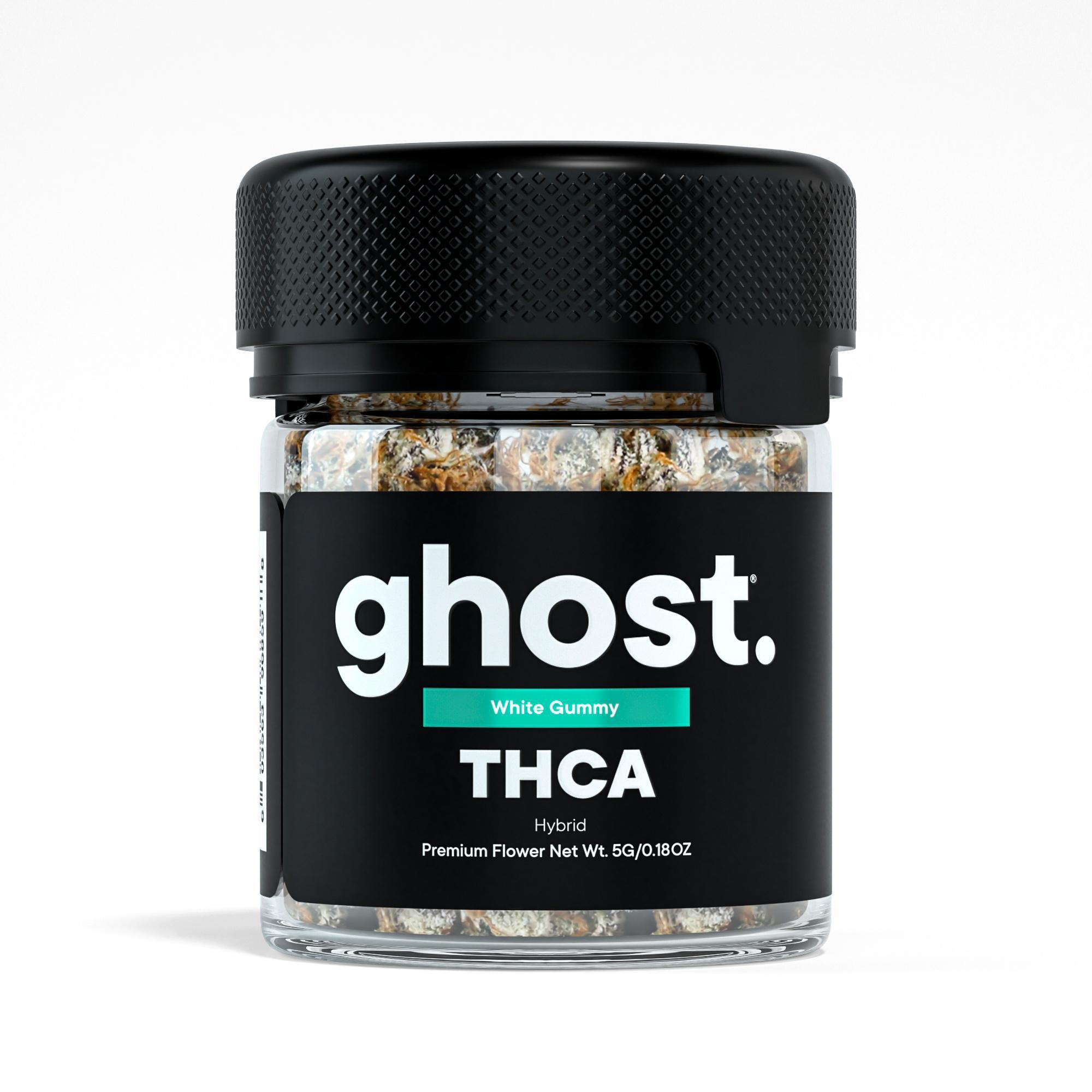 Ghost Premium THCa Flower | White Gummy | Hybrid | Clara Jane Hemp