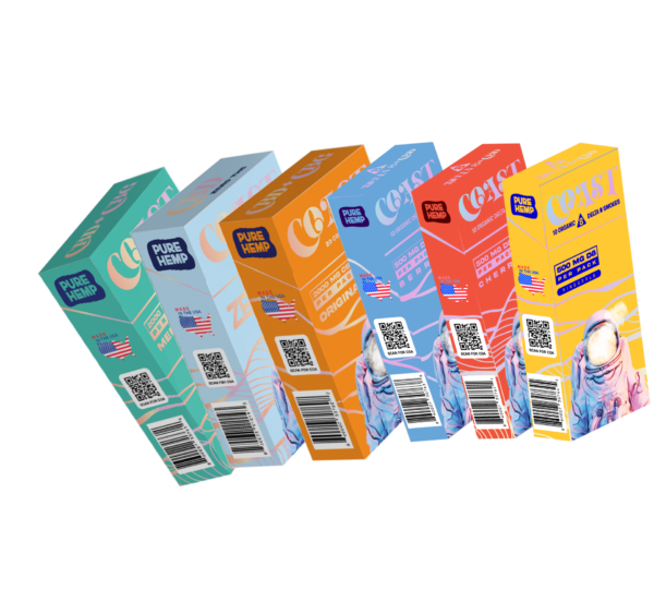 Coast Smokes 500mg D8 THC Clara Jane Hemp Dispensary Nashville