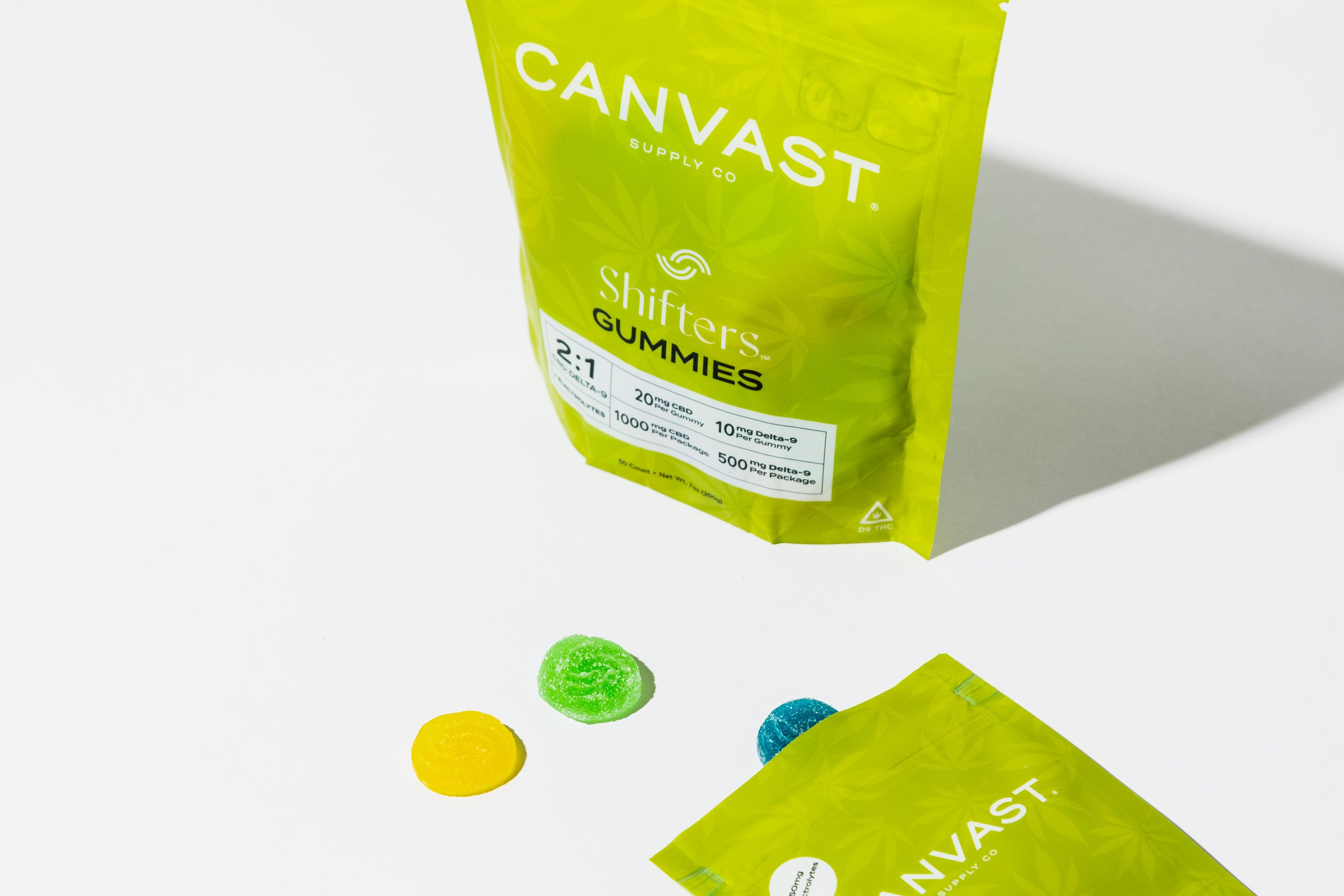 Canvast Shifters Delta9 THC Gummies Clara Jane Hemp Dispensary