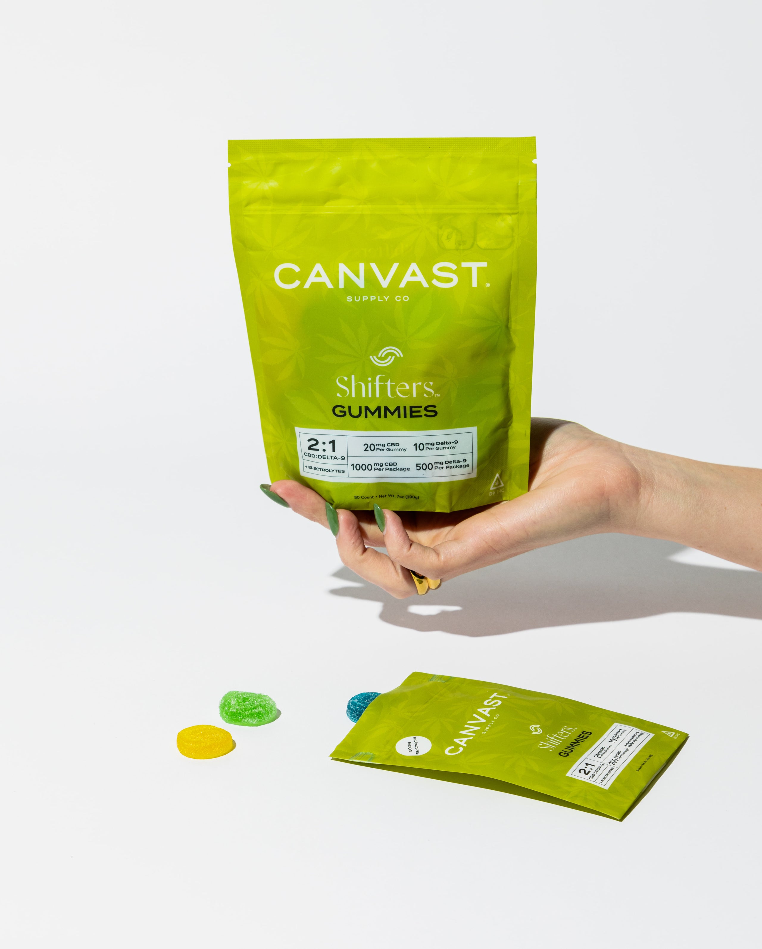 Canvast Shifters Delta9 THC Gummies Clara Jane Hemp Dispensary