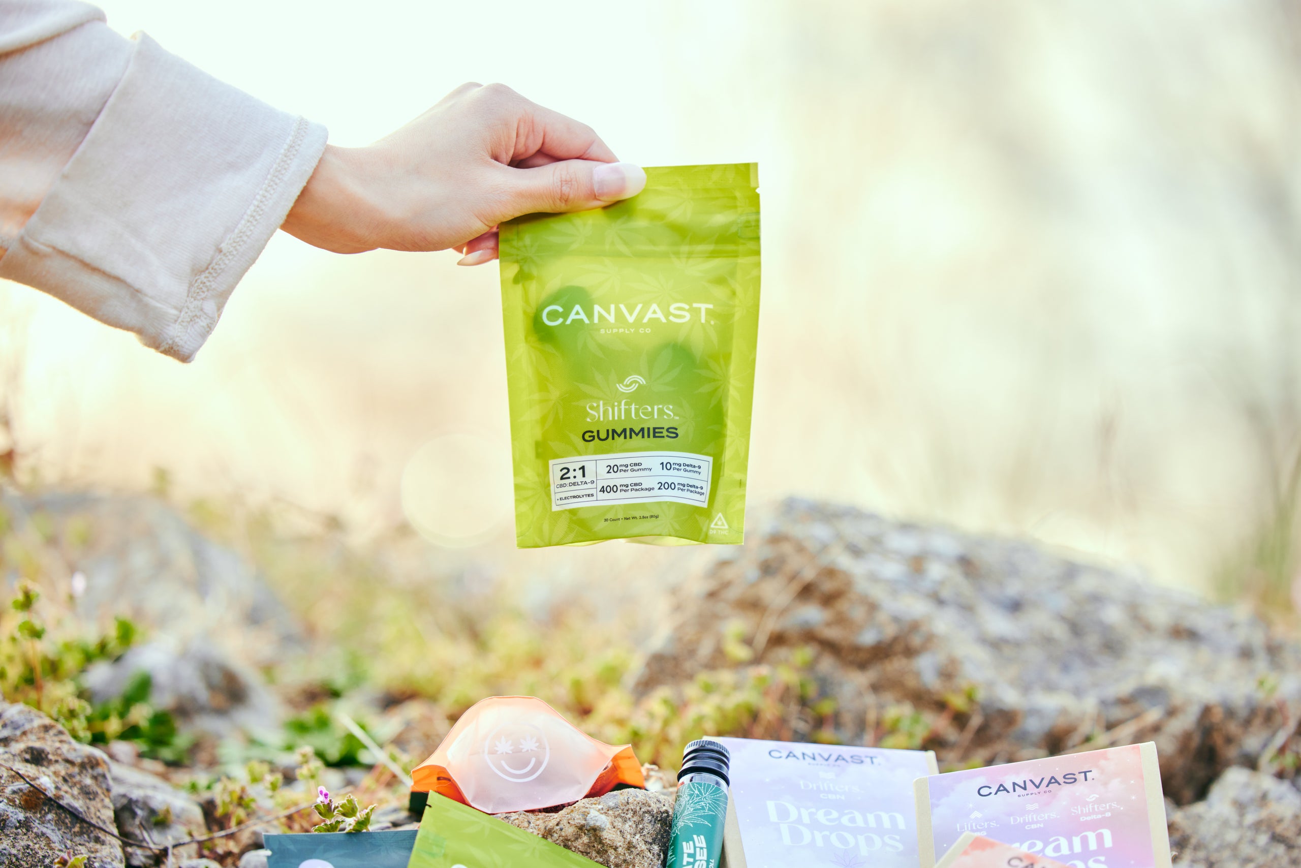 Canvast Shifters Delta9 THC Gummies Clara Jane Hemp Dispensary